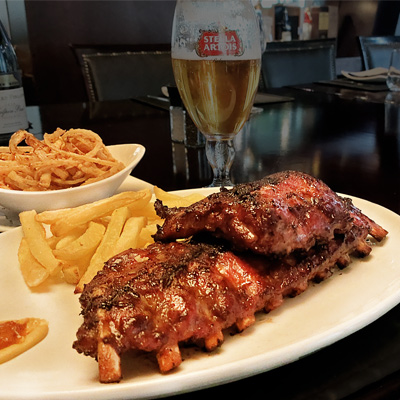 Best ribs in Joburg at The Grillhouse Sandton